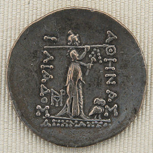 Athena image on coin