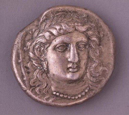 hecate image on coin