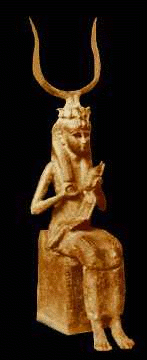 Isis with the infant Horus